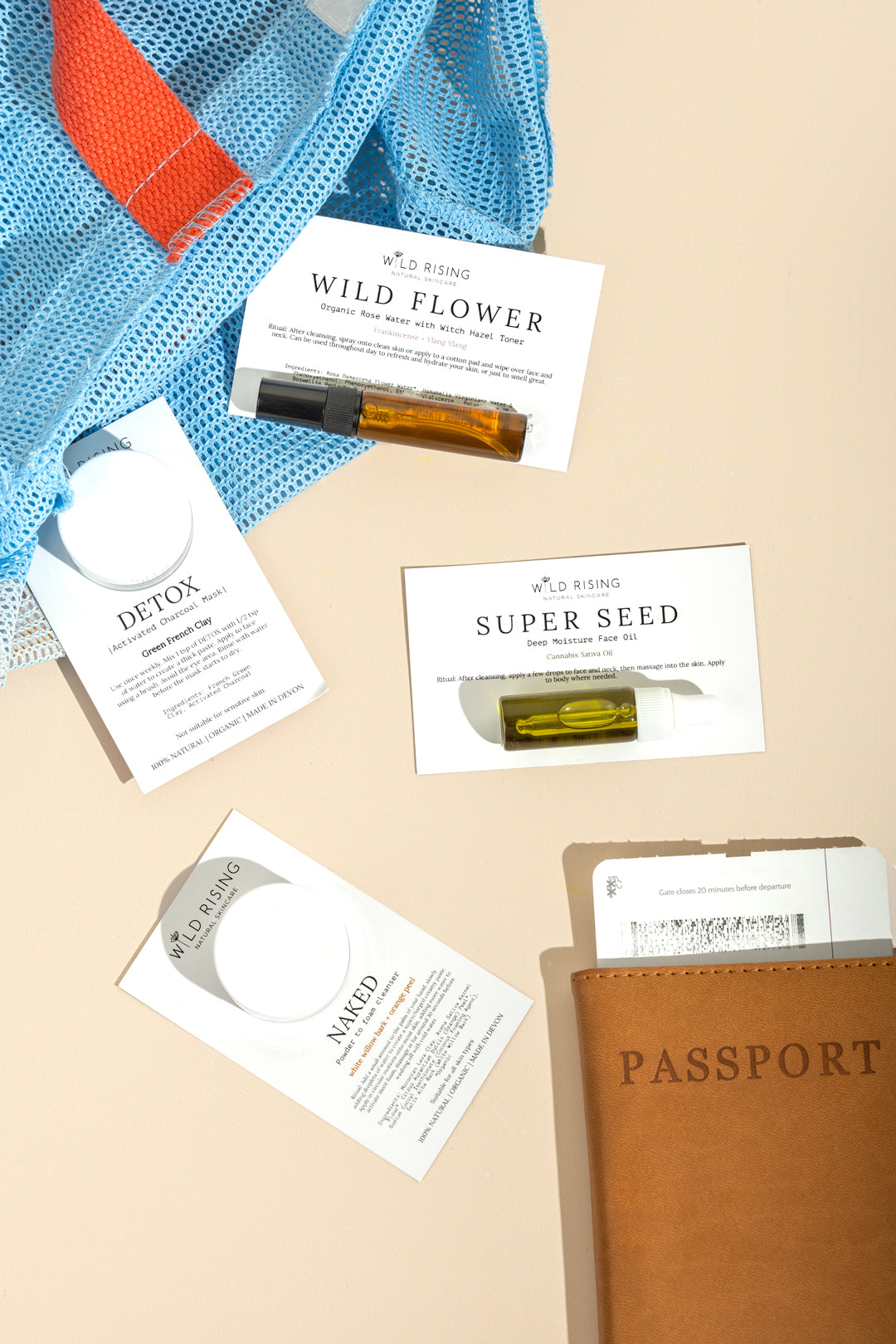 Wild Rising Skincare - Teenage Skin Acne Miniatures Set