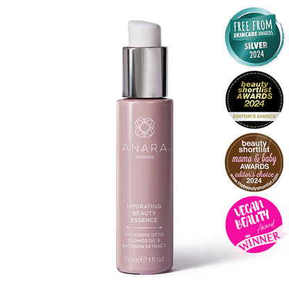 Anara Skincare Hydrating Beauty Essence - Hydrates, Purifies, Brightens, Exfoliates