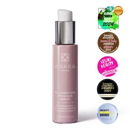 Anara Skincare Rejuvenating Eye & Face Serum - Hydrates, Brightens, Firms, Smooths
