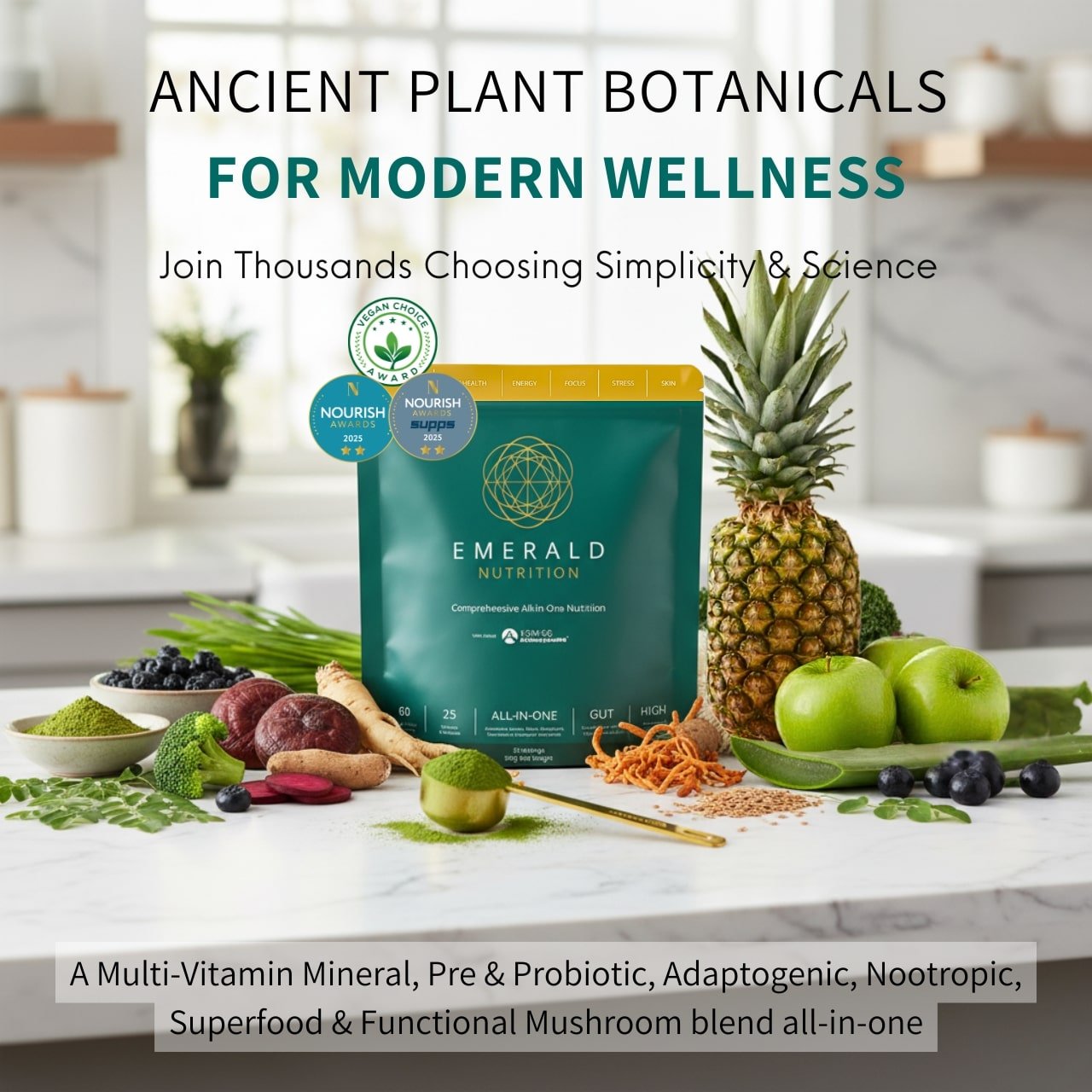 Emerald Nutrition - SUPERGREENS 360g
