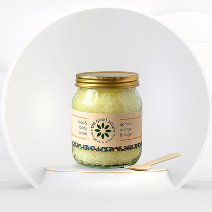 The Good Soap - Sugar Scrub with Apricot & Orange