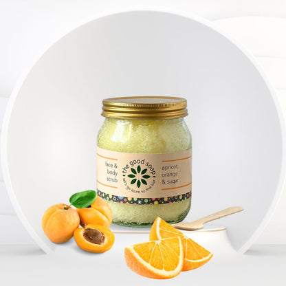 The Good Soap - Sugar Scrub with Apricot & Orange