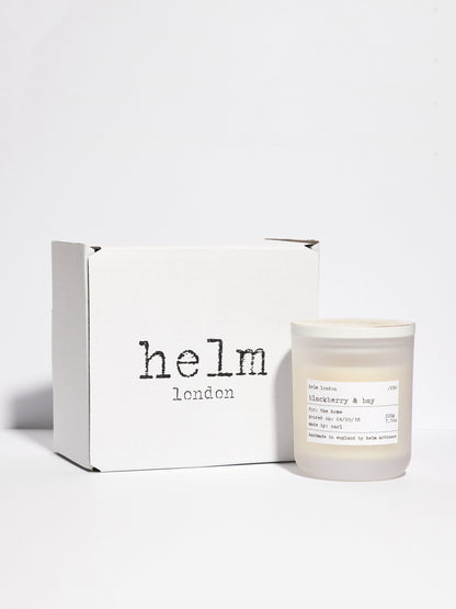 Helm London Blackberry & Bay Luxury Candle