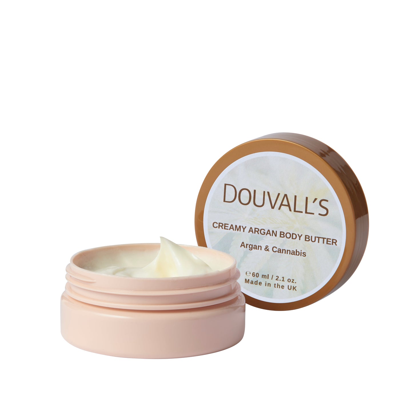 Douvall's Beauty - Organic Creamy Argan Body Butter 60ml - 5 Scents Available