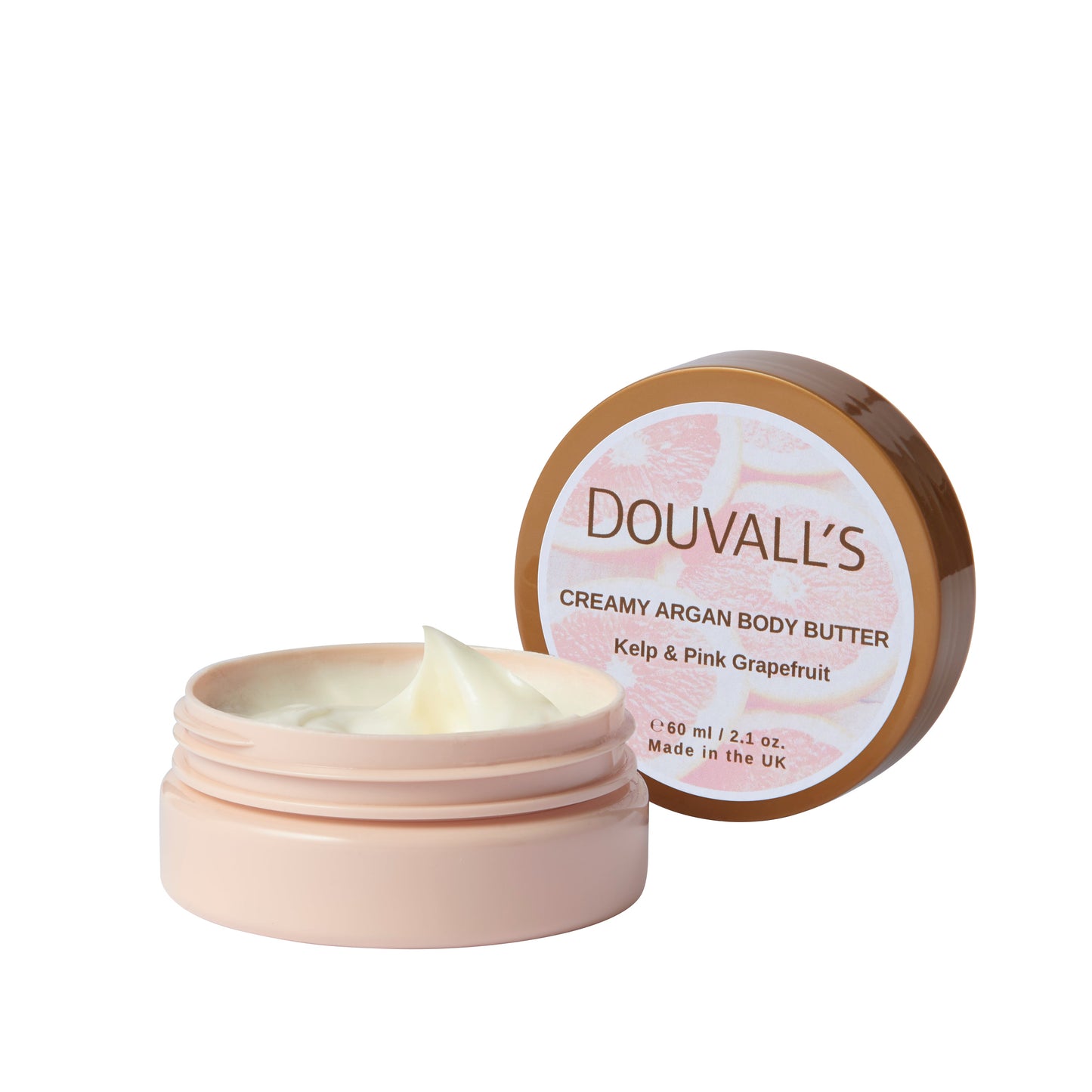 Douvall's Beauty - Organic Creamy Argan Body Butter 60ml - 5 Scents Available