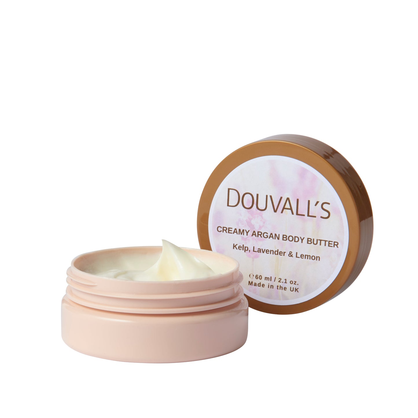 Douvall's Beauty - Organic Creamy Argan Body Butter 60ml - 5 Scents Available