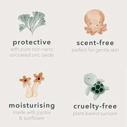 Baie Botanique - Organic Mineral Sunscreen Baby & Children SPF 50