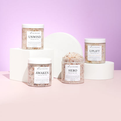 Wild Rising Skincare - Hero Eucalyptus Muscle Soak Bath Salts