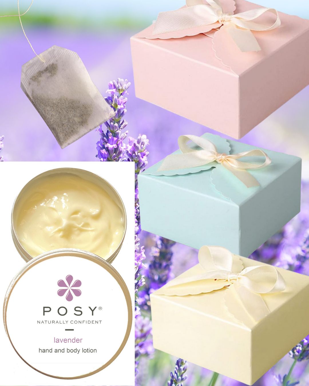 POSY London - Lavender Lotion and Bath Tea