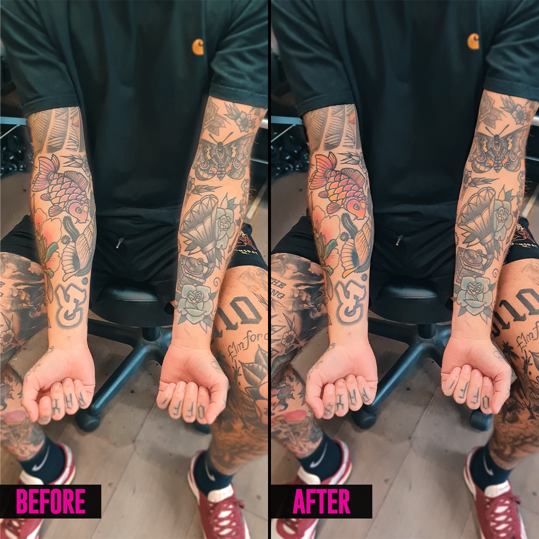 Pimpdink Tattoo Care - TATTOO MOISTURISER & VIBRANCY SERUM | 100ml Airless Pump