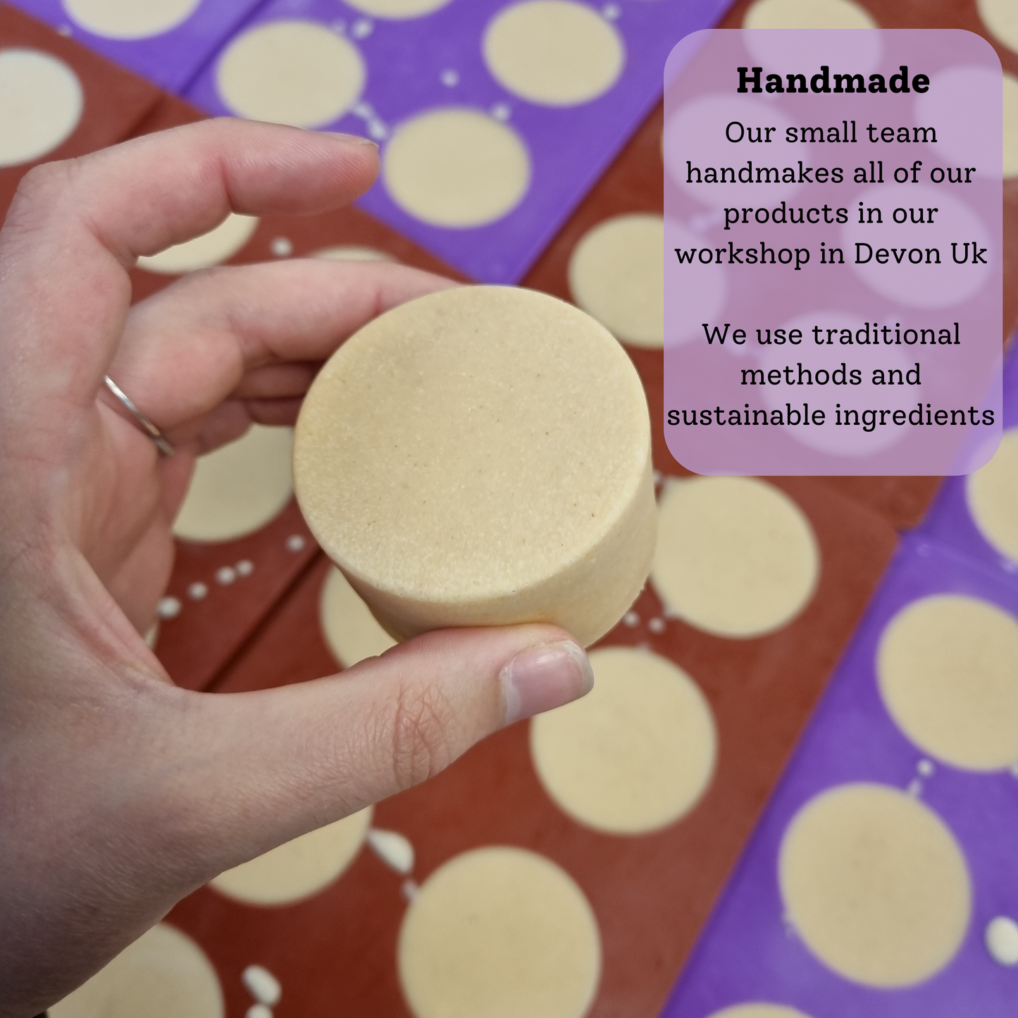 The Natural Spa - Lavender and Lime Classic Shampoo Bar