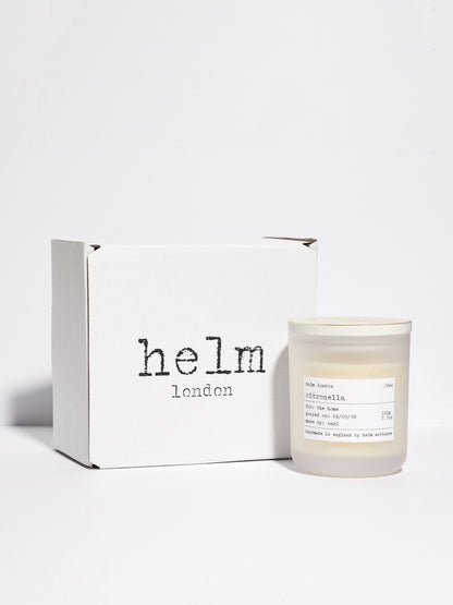 Helm London Citronella Luxury Candle