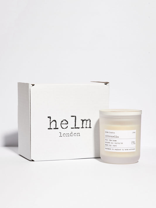 Helm London Citronella Luxury Candle