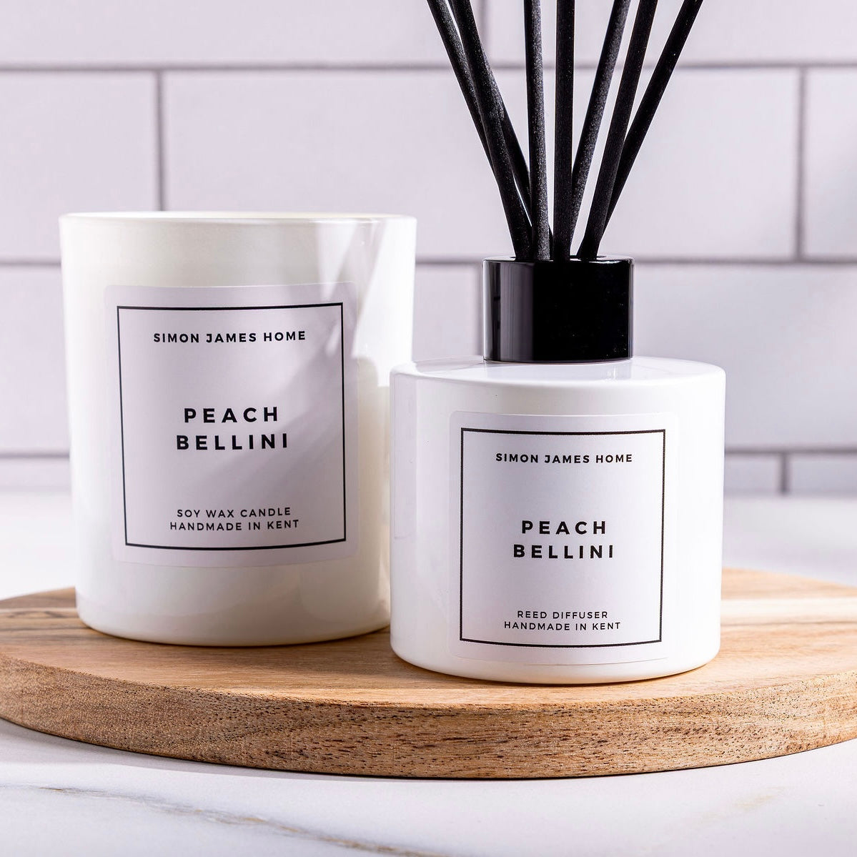 Simon James Home - Peach Bellini Reed Diffuser