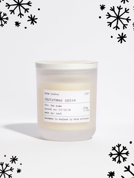 Helm London Christmas Spice Luxury Candle - Limited Edition