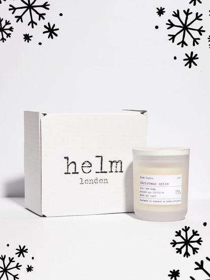 Helm London Christmas Spice Luxury Candle - Limited Edition
