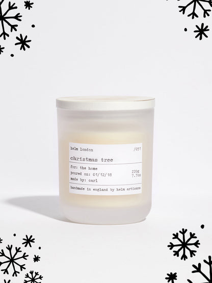 Helm London Christmas Tree Luxury Candle - Limited Edition