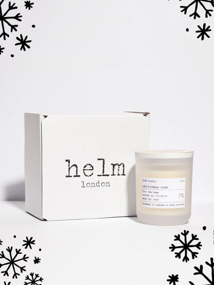 Helm London Christmas Tree Luxury Candle - Limited Edition