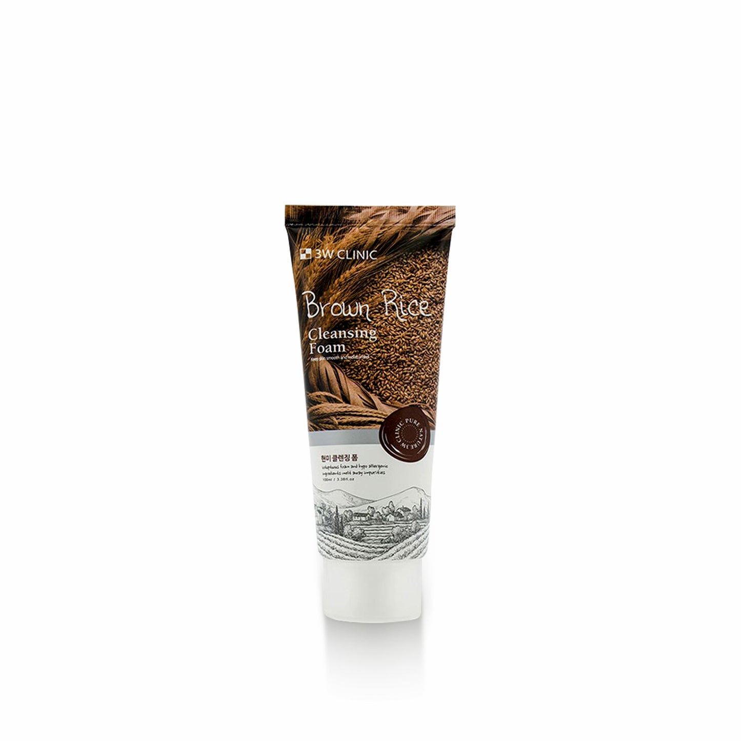 CLINIC 3W Brown Rice Cleansing Foam 100ml