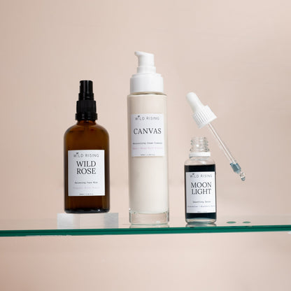 Wild Rising Skincare - Brightening Skincare Trio Set - Best Sellers