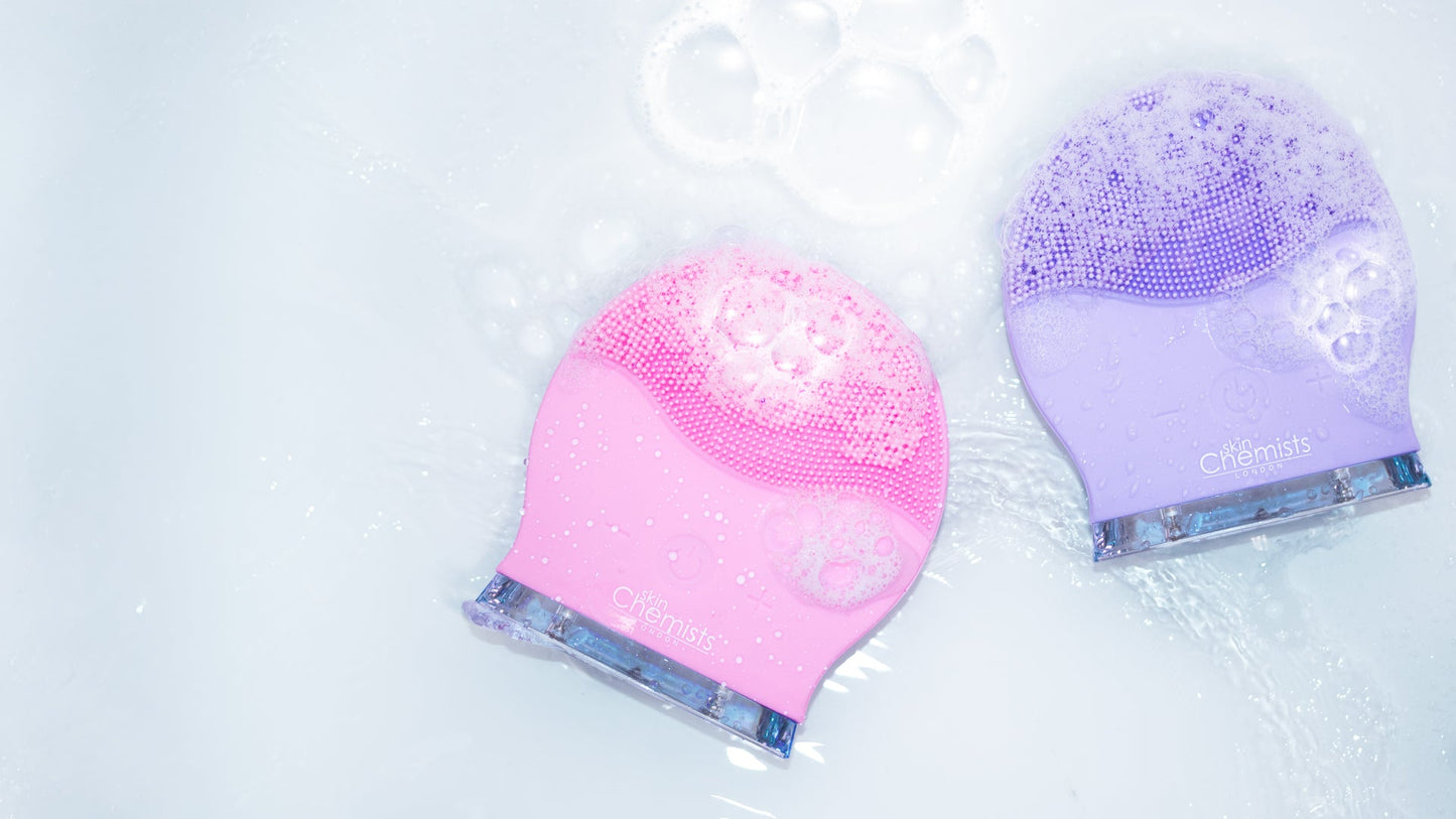 skinChemists Cleanse - A - Sonic Cleansing Device (PINK)