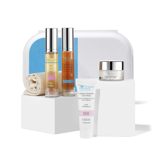 The Organic Pharmacy Clear Skincare Kit Buy At Counter Culture Store