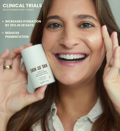 SKN TO SKN - GLOW & GO DAILY MOISTURISER WITH MINERAL SPF 30 30ml