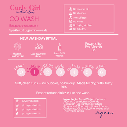 Curly Girl - Cleansing Co-Wash
