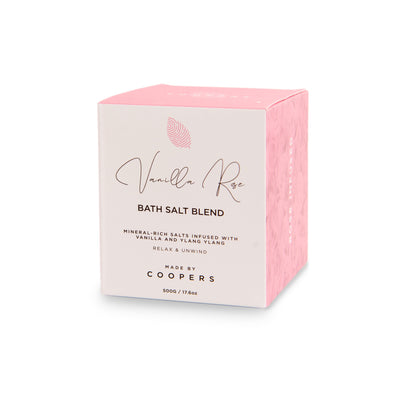 Made by Coopers Vanilla Rose Bath Salt Blend