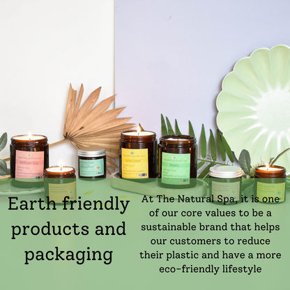 The Natural Spa - Breathe hand poured coconut wax candle - 2 size options