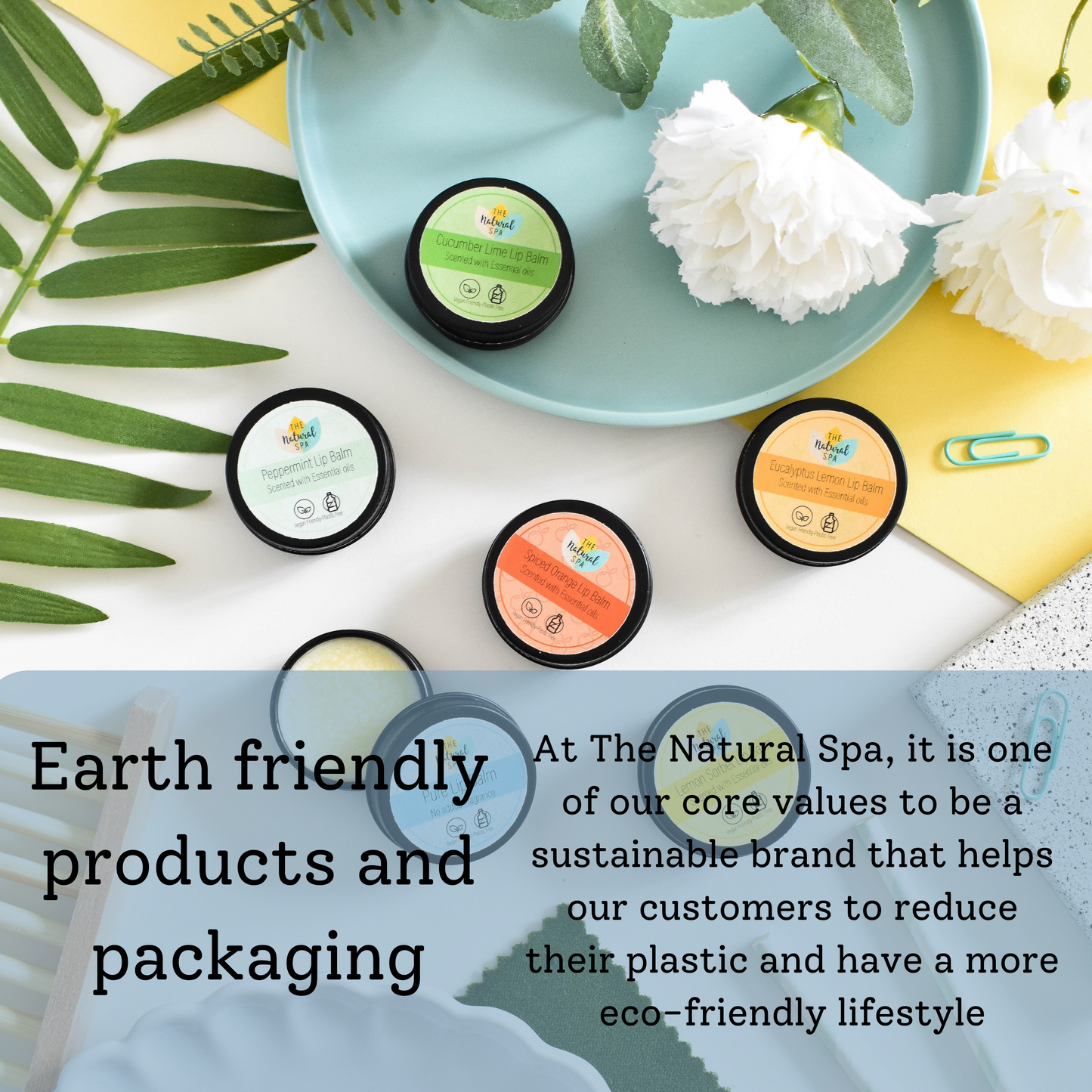 The Natural Spa - Pure All Natural Lip Balm