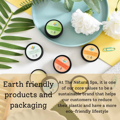 The Natural Spa - Lemon Eucalyptus  All Natural Lip Balm