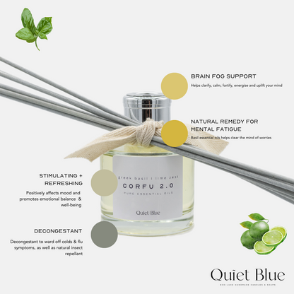Quiet Blue CORFU 2.0 Reed Diffuser
