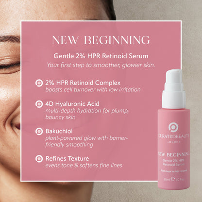 Curated Beauty London NEW BEGINNING