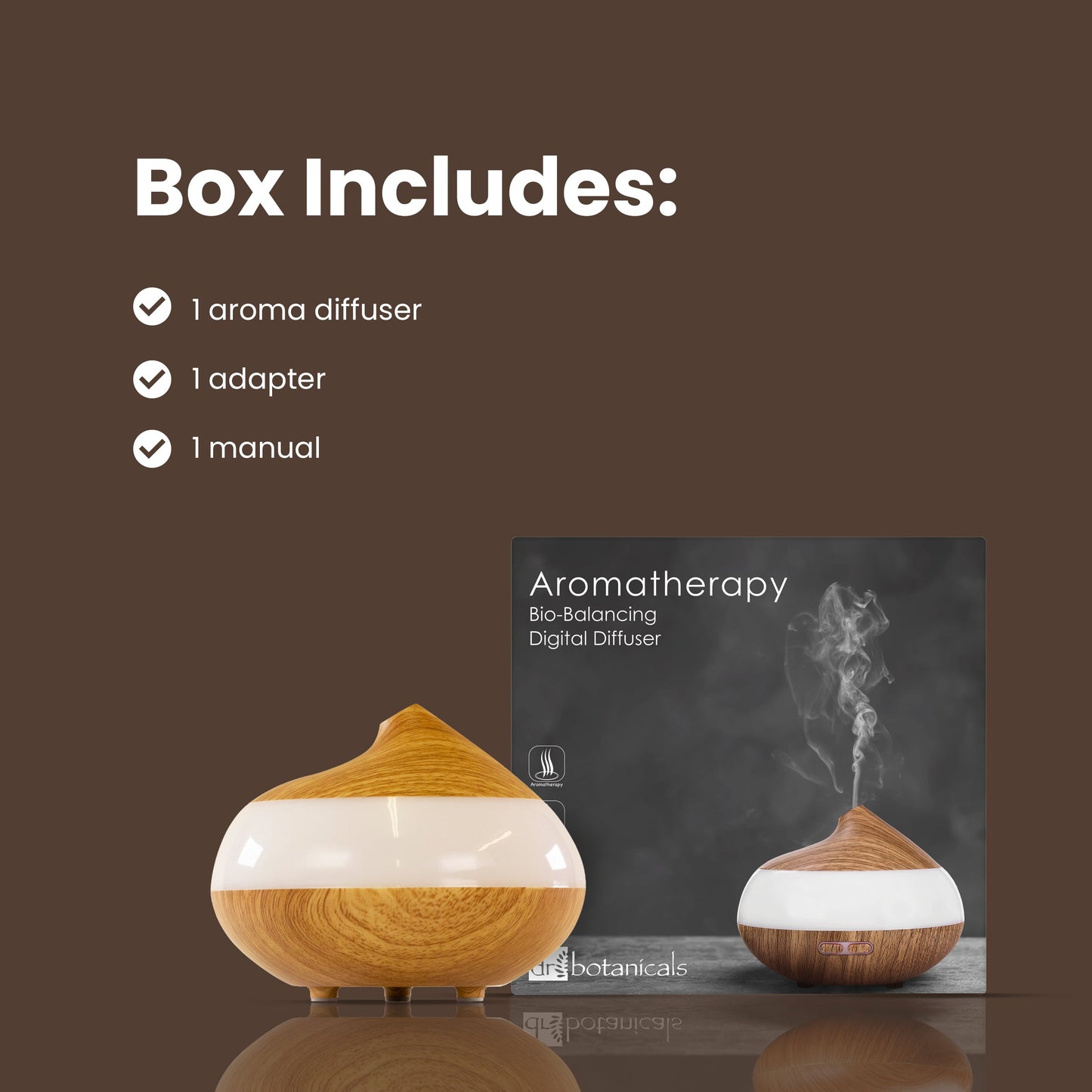 Dr Botanicals - Sensory Spa Diffuser clear Panel USB