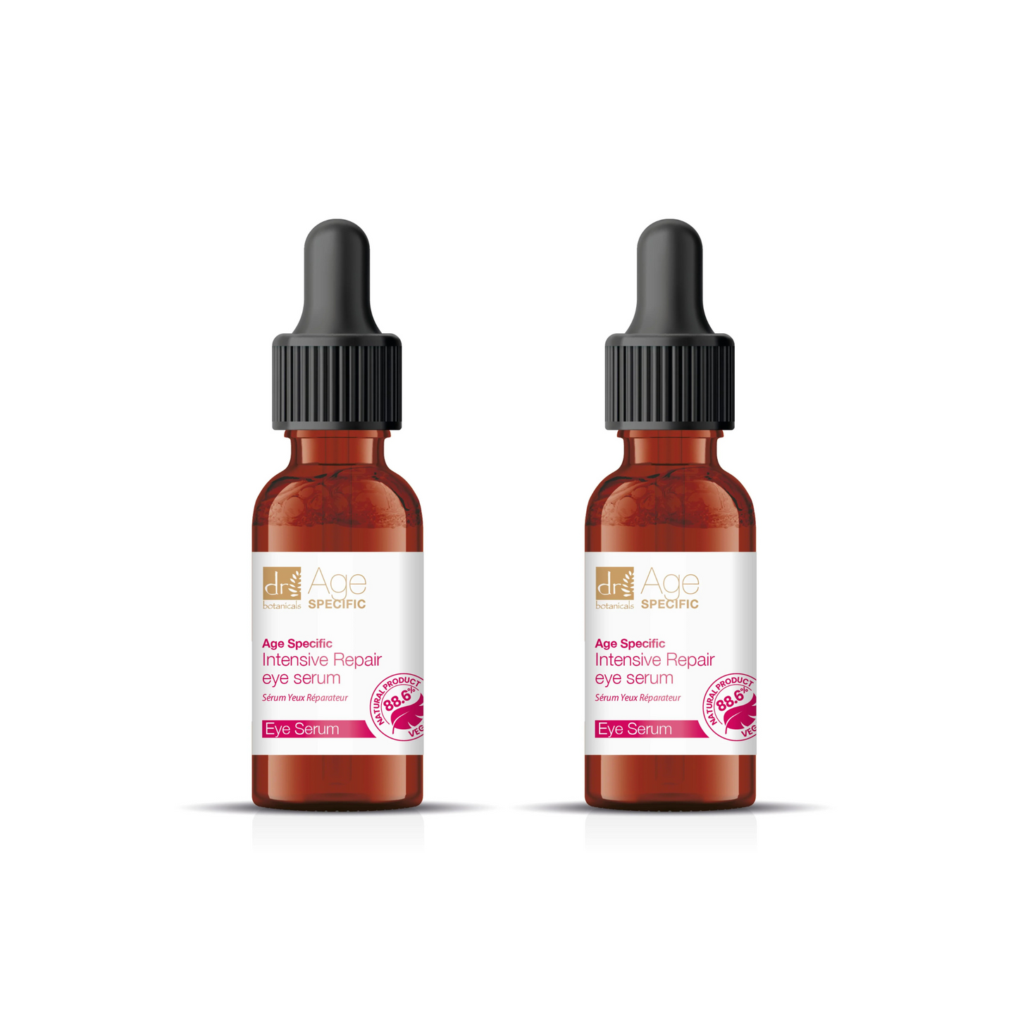 Dr Botanicals - Age Specific Intensive Repair Eye Serum 15ml Twin Value Savings Pack