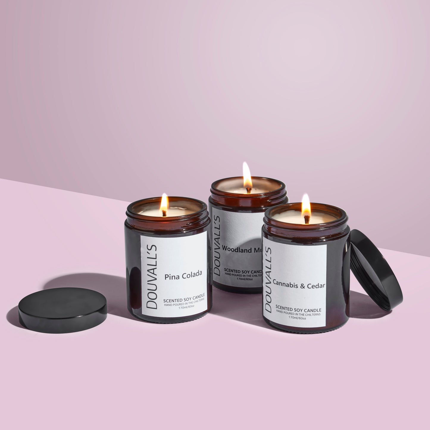 Douvall's Beauty - Eco Soy Wax scented Candles 180g
