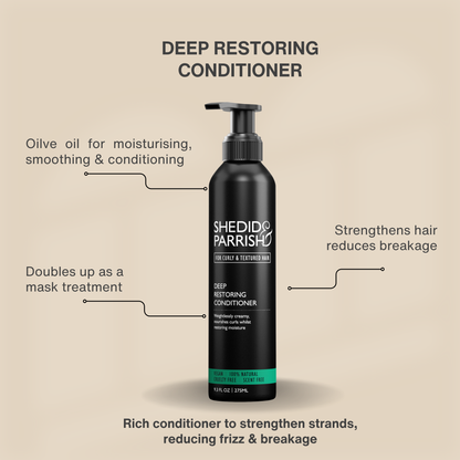 Shedid & Parrish Deep Restoring Conditioner Full size and Travel size available