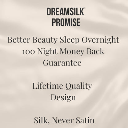 Dream Silk Black Silk Sleep Mask