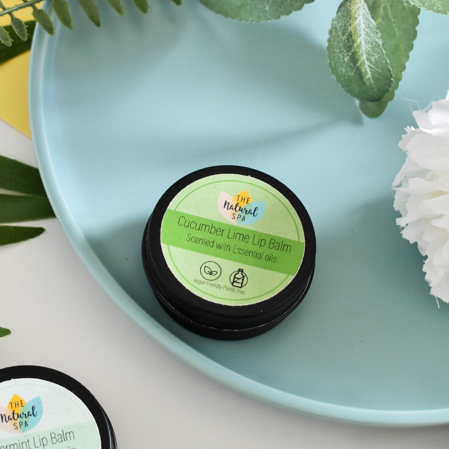 The Natural Spa - Cucumber Lime  All Natural Lip Balm