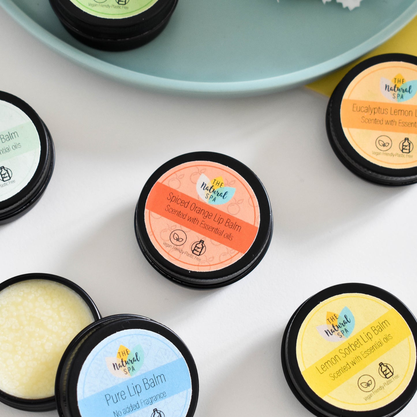 The Natural Spa - Spiced Orange   All Natural Lip Balm