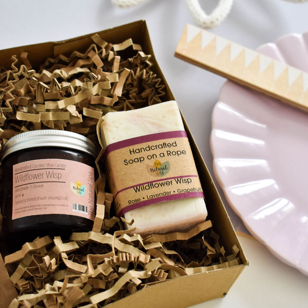 The Natural Spa - Wildflower Wisp At Home Natural Spa Set - Bring the spa to your door