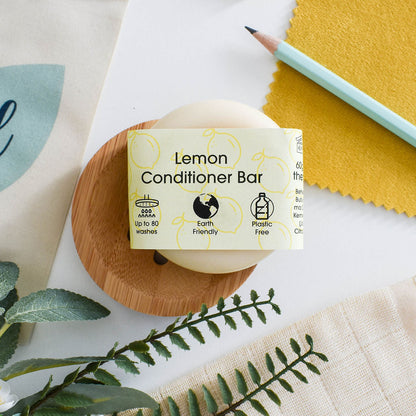 The Natural Spa - Lemon, Solid Conditioner