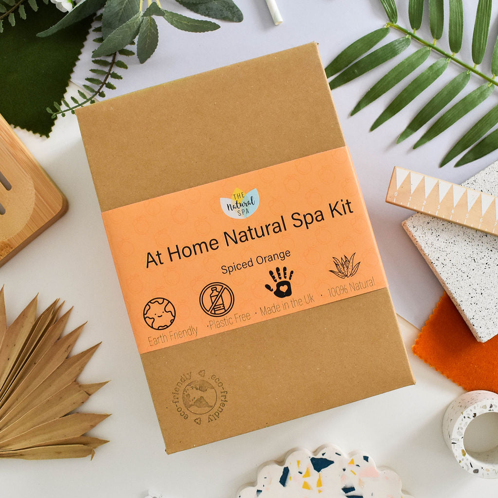 The Natural Spa - Spiced Orange At Home Natural Spa Set - Bring the spa to your door