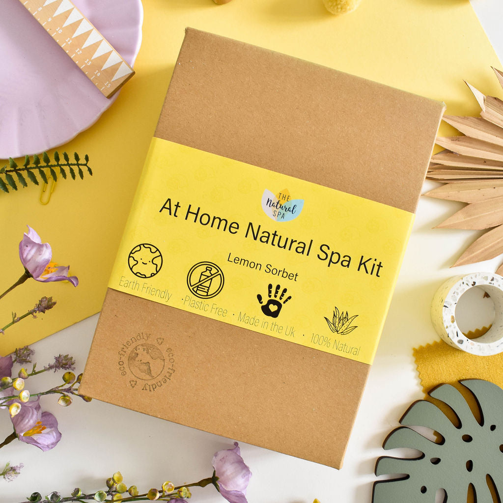 The Natural Spa - Lemon Sorbet At Home Natural Spa Set - Bring the spa to your door