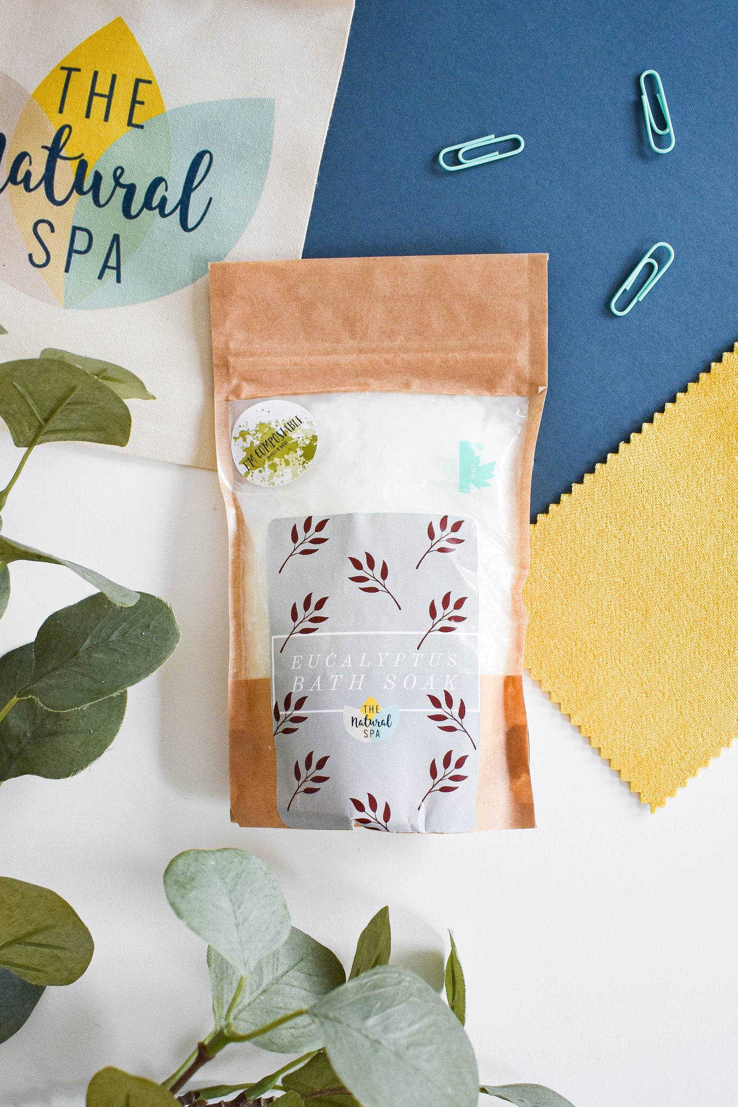 The Natural Spa - 225g Bath Soaks Damaged Packaging