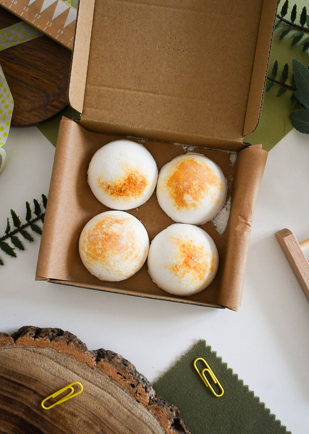 The Natural Spa - Patchouli Lime Aromatherapy Shower Steamers  – Set of 4