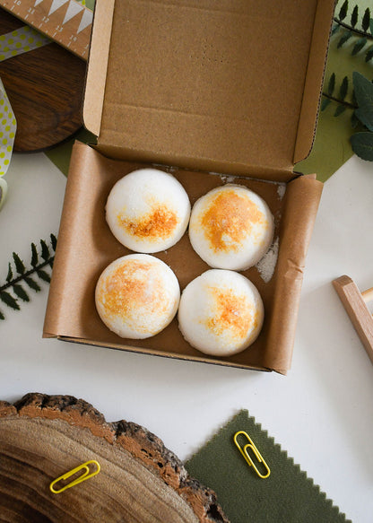The Natural Spa - Patchouli Lime Aromatherapy Shower Steamers  – Set of 4