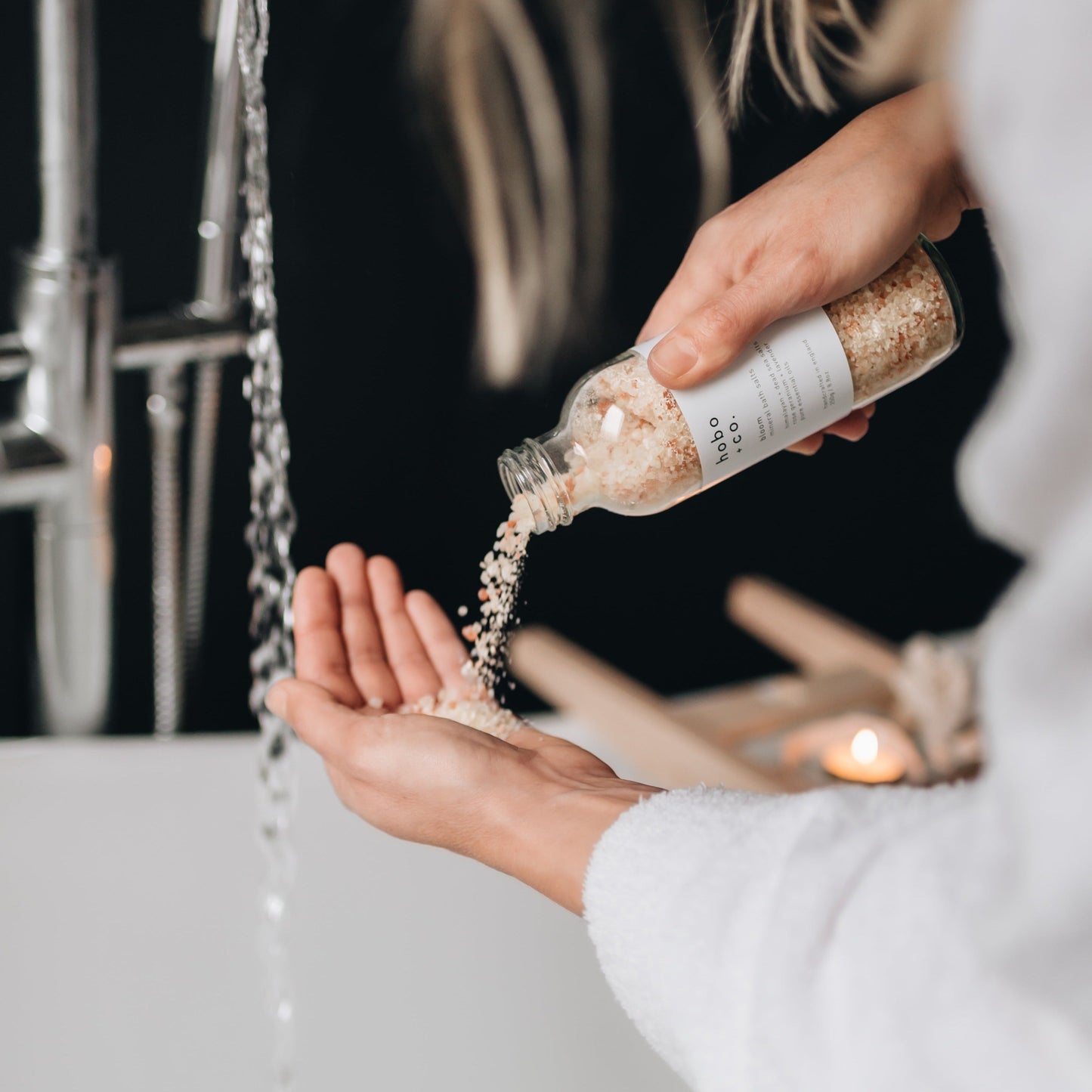 Hobo+Co - Bloom Rose Geranium and Lavender Bath Salts