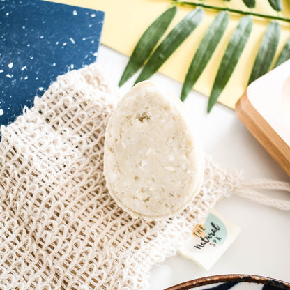The Natural Spa - Patchouli Rose ECO Shampoo bar - Non Soap based hair wash